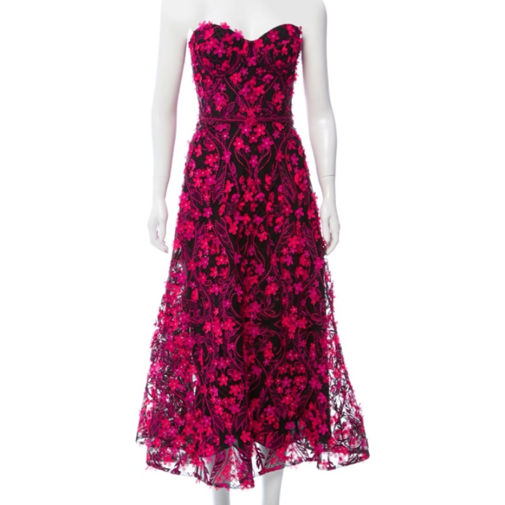 ISO!!! Marchesa Notte Tea Length Dress